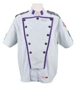 A Cosmic Ray's Starlight Cafe Cast Member Shirt.