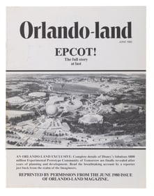 An Orlando-land Magazine EPCOT Issue Reprint.
