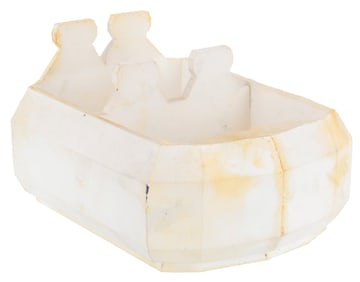 A Spaceship Earth Ride Vehicle Scale Model.