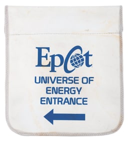 An Epcot Universe of Energy Rope Sign.