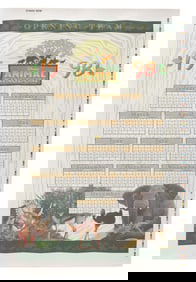 An Animal Kingdom Opening Team Poster Proof.