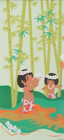 A Mary Blair Polynesian Resort Guest Room Print.