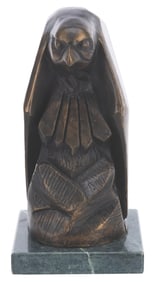 A Disney's Wilderness Lodge Design Team Gift Sculpture.