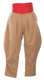 A Collection of Pleasure Island Adventurer’s Club Costume Pieces.