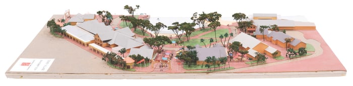 A Disney Village Marketplace Model.