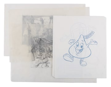 A Hershey's Really Big! 3D Show Concept Art Collection.