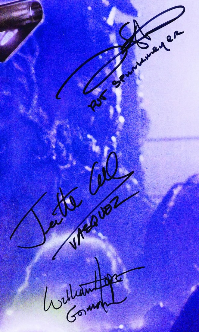 A Multi-Signed "Aliens" One-Sheet. - 5