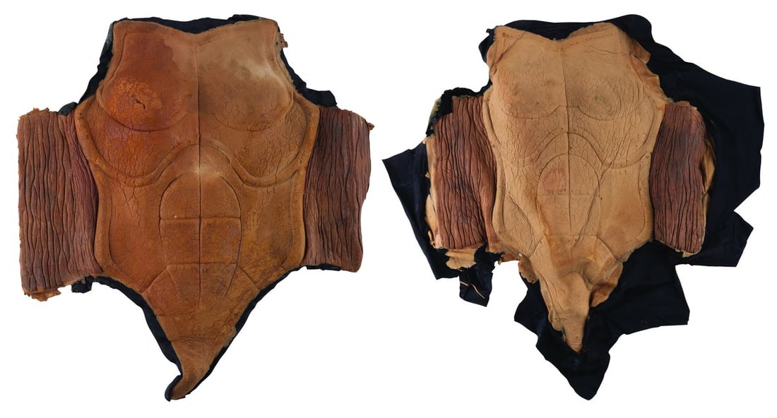 A Pair of "Ninja Turtles: The Next Mutation" Venus de Milo Torsos.: (Fox, 1997-98) A pair of costume torso pieces for Venus de Milo from "Ninja Turtles: The Next Mutation." Created for this live-action series, Venus was the fifth member of the group and the first fema