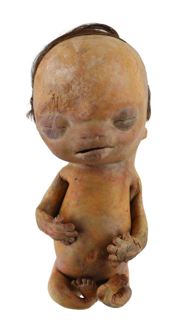 A "That's My Bush!" Felix the Fetus Puppet.: (Comedy Central, 2001) A Felix the Fetus puppet from the Trey Parker and Matt Stone-created "That's My Bush!" pilot episode, "An Aborted Dinner Date.” Felix the Fetus appears as a 30-year-old ab