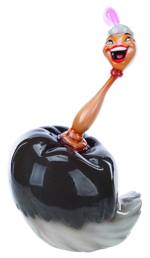 A "Beauty and the Beast" Fifi Disney Store Display Figure.: (Disney, 1990s-2000s) A Disney Store display figure of Fifi from "Beauty and the Beast." While the character is simply credited as Featherduster in the original 1991 animation film, its direct-to-vide