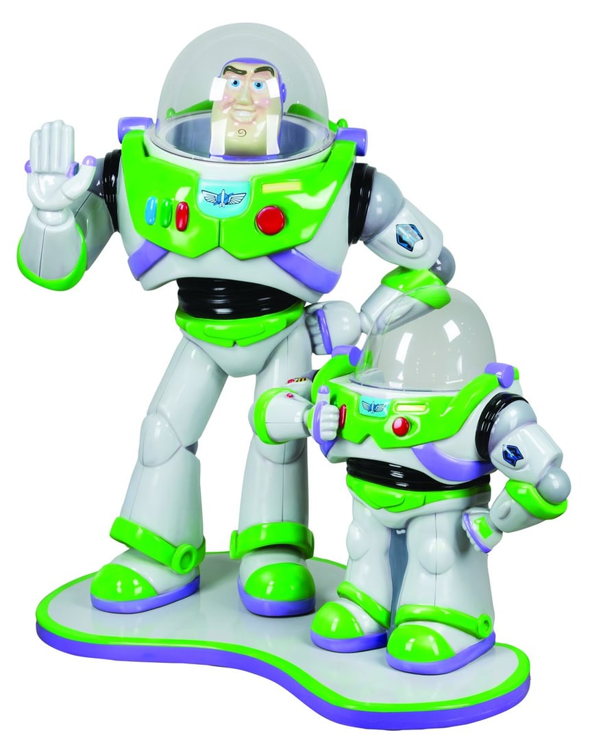 A Disney Store Buzz Lightyear Photo Op Figure. - 4