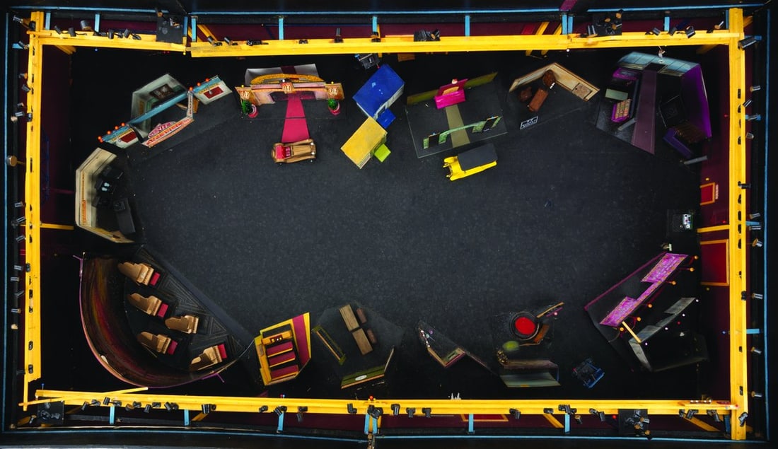 The Jack Warner Story Attraction Concept Model. (1 of 8)