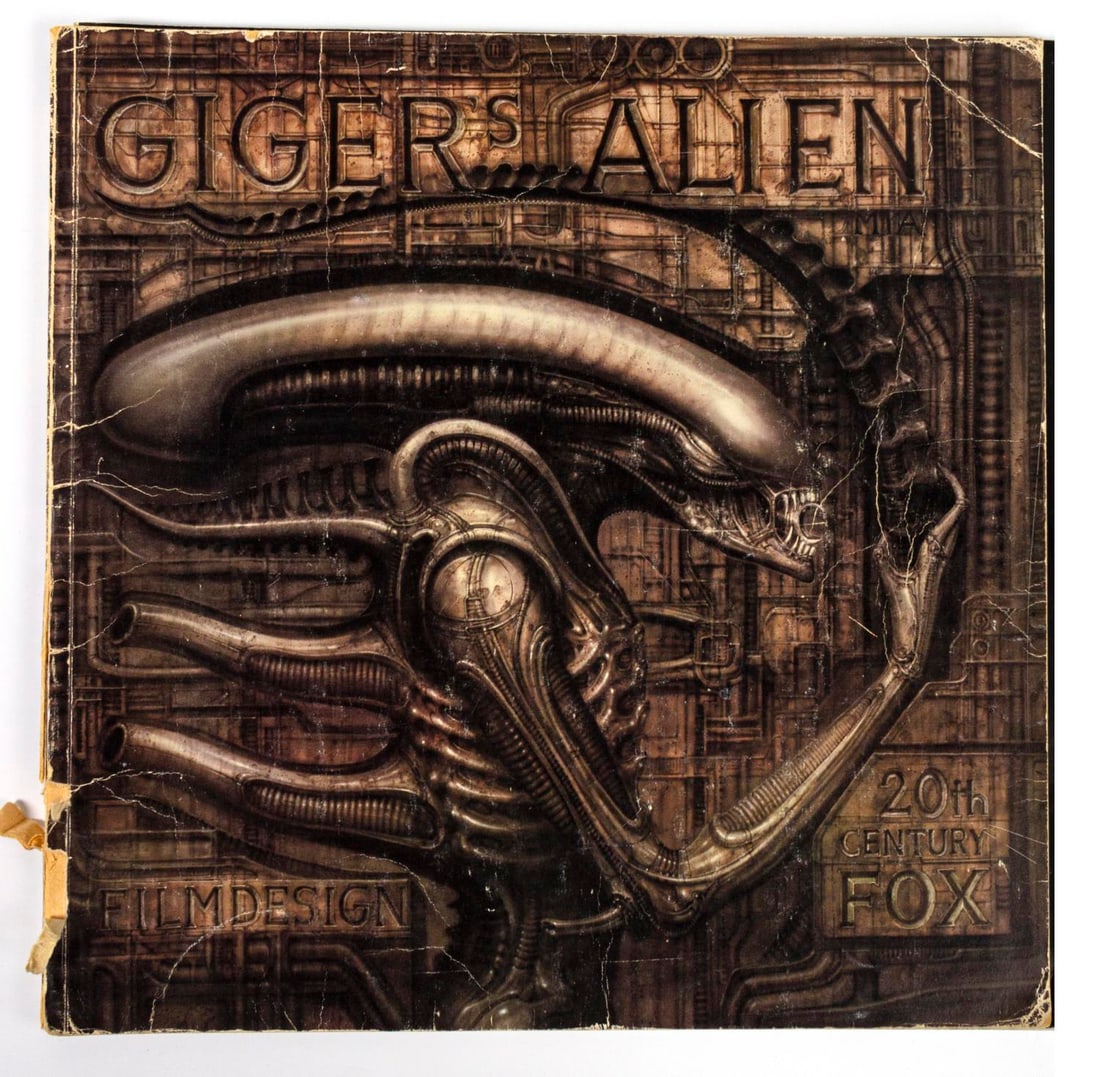 A Giger's Alien Film Design Book. (1 of 4)