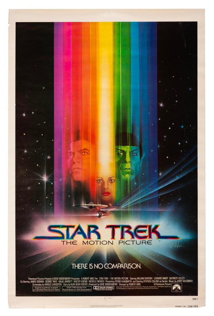 A "Star Trek: The Motion Picture" Advance One-Sheet. (1 of 1)
