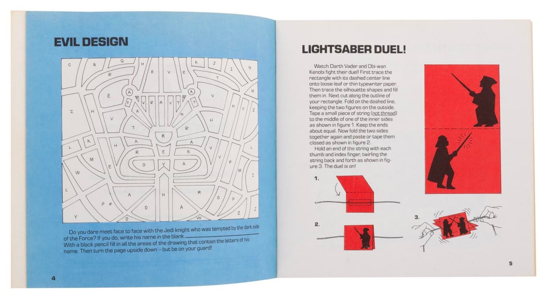 Three Star Wars Activity Books. - 2