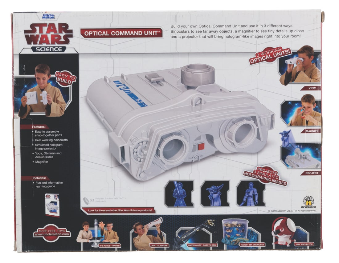 A Star Wars Science Optical Command Unit Toy. - 2