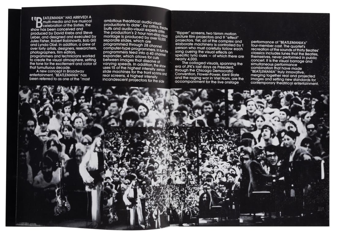 A Beatlemania Souvenir Program. - 3