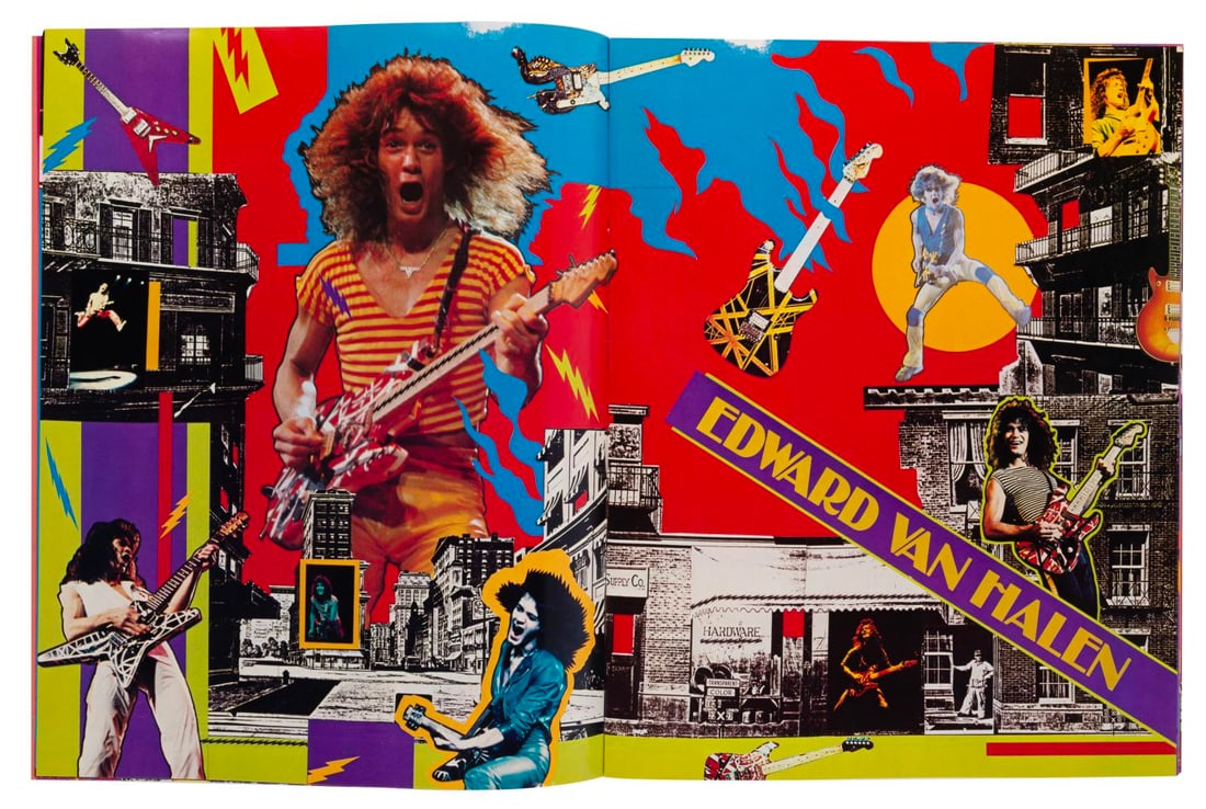 A 1981 Van Halen "Fair Warning" Souvenir Program. - 4