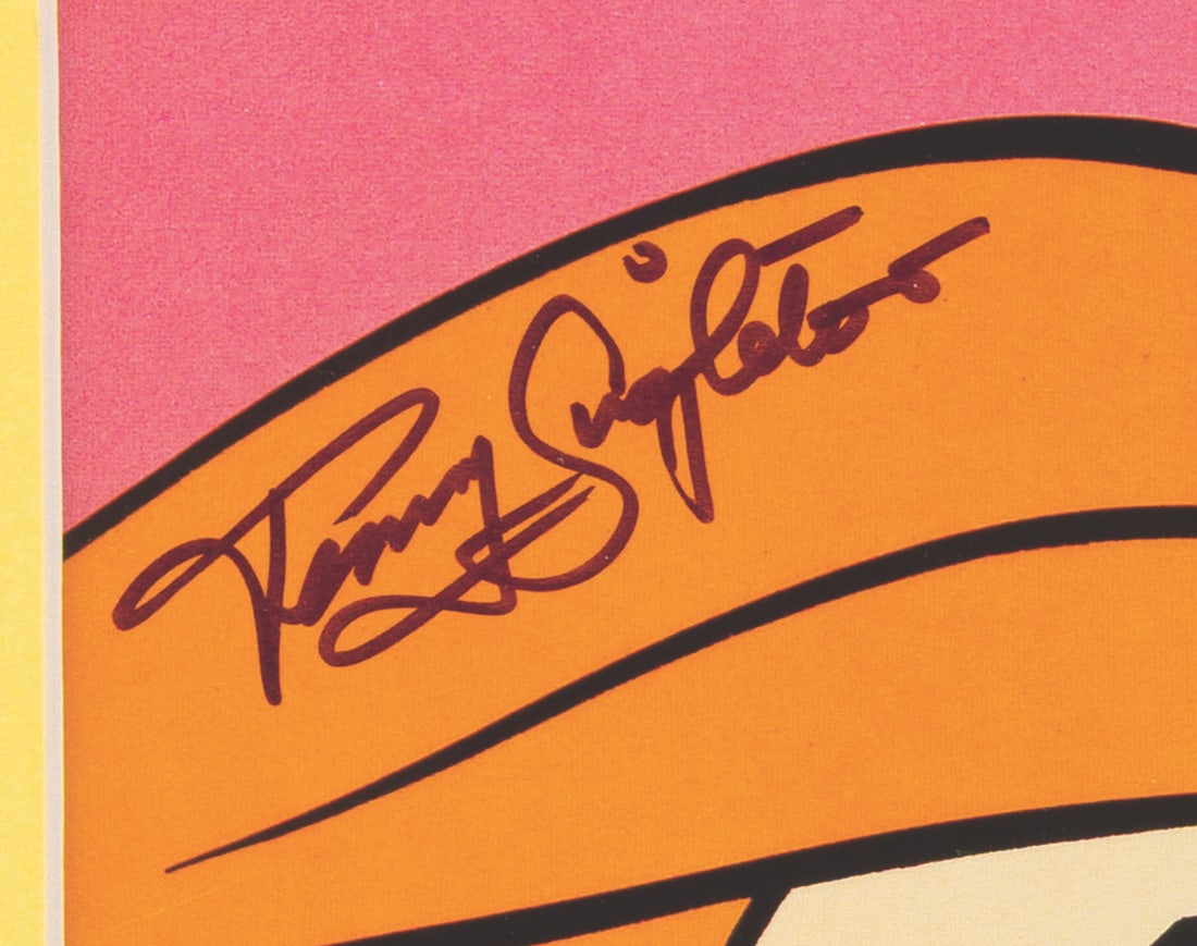 A Signed Jane Jetson Poster Print. - 2