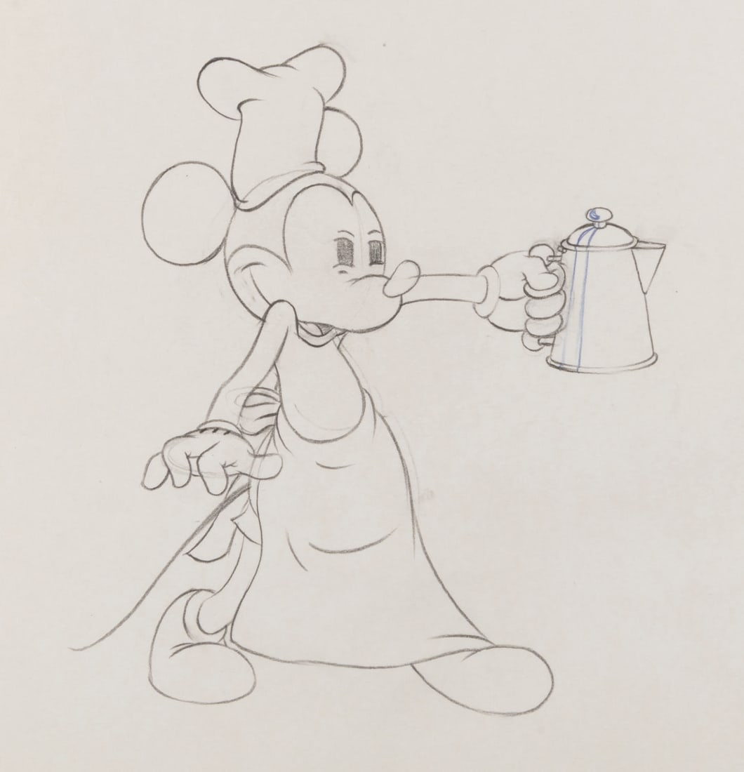 A “Mickey’s Trailer?? Production Drawing. (1 of 3)