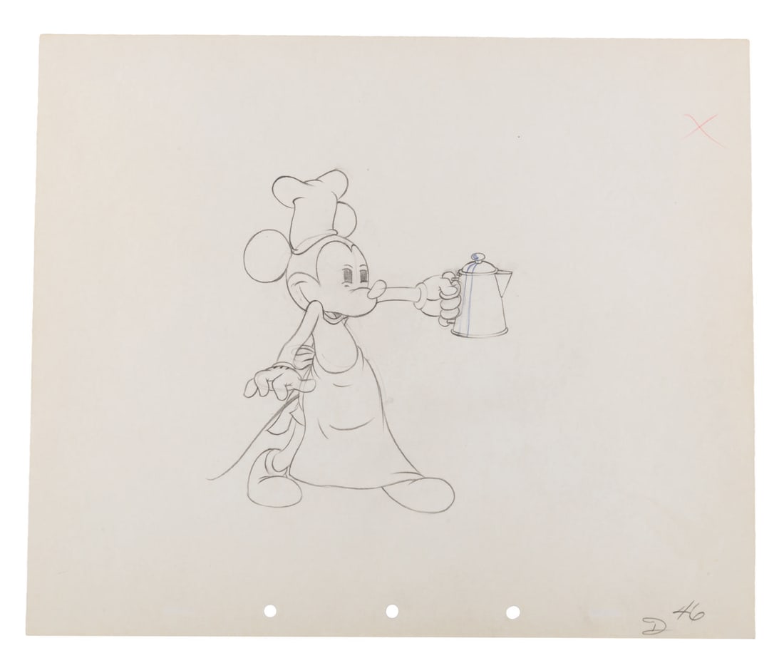 A “Mickey’s Trailer?? Production Drawing. - 3