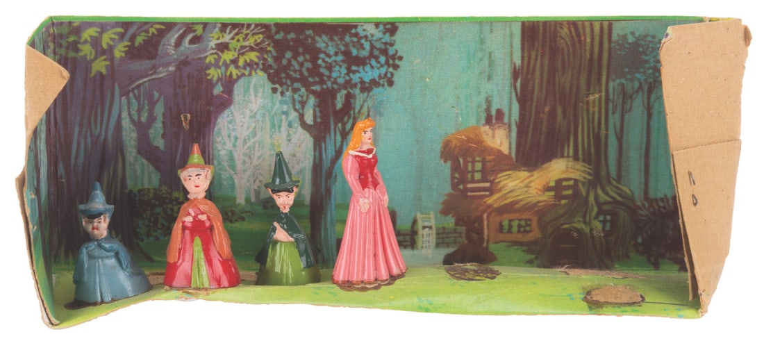 A "Sleeping Beauty" Disneykins Playset.: test
