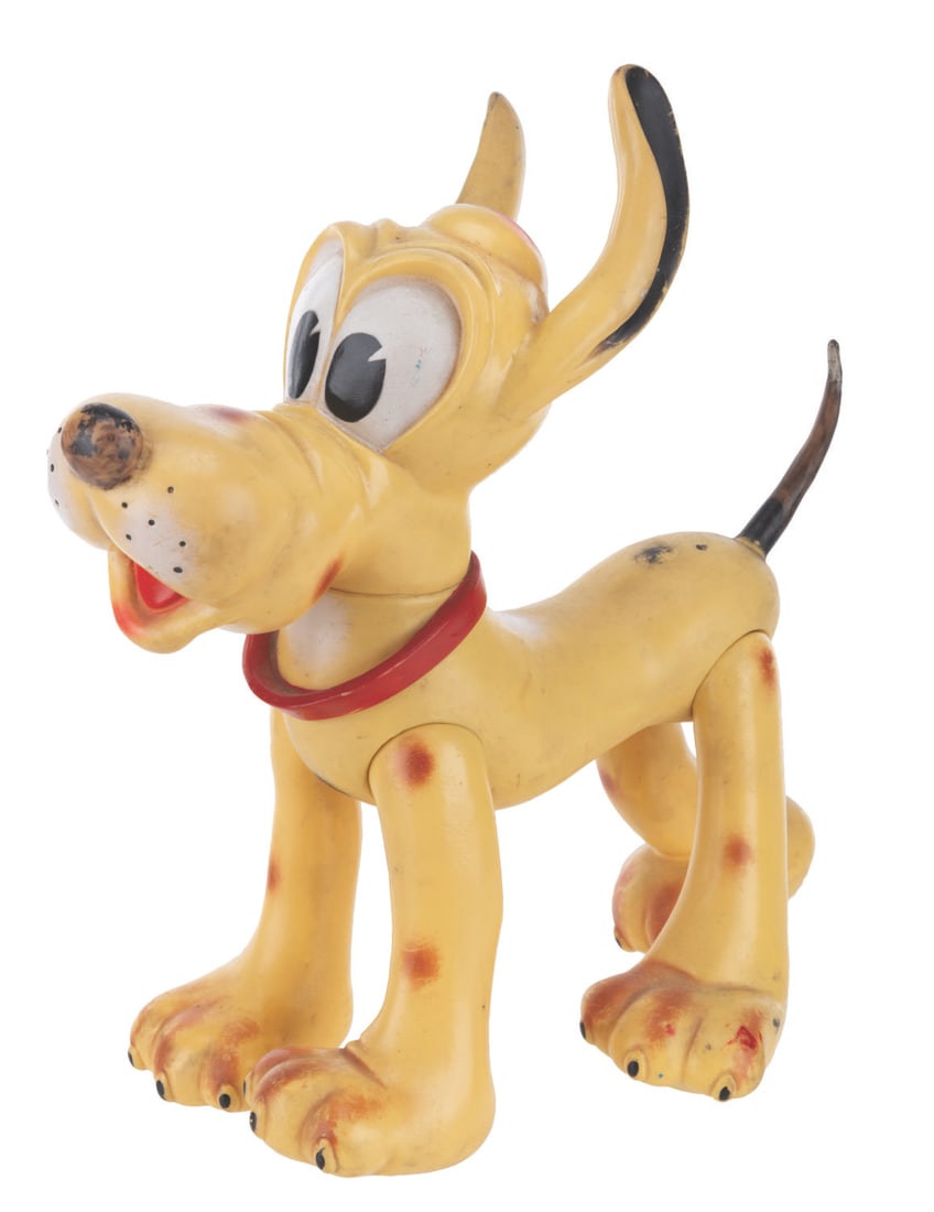 A Large Vinyl Toy Pluto. - 2