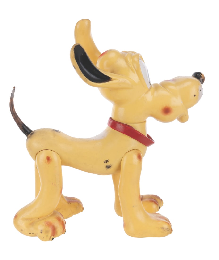 A Large Vinyl Toy Pluto. - 6