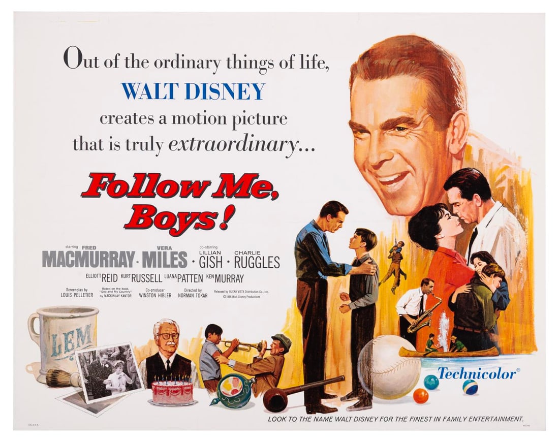 A "Follow Me, Boys!" Half-Sheet. (1 of 1)