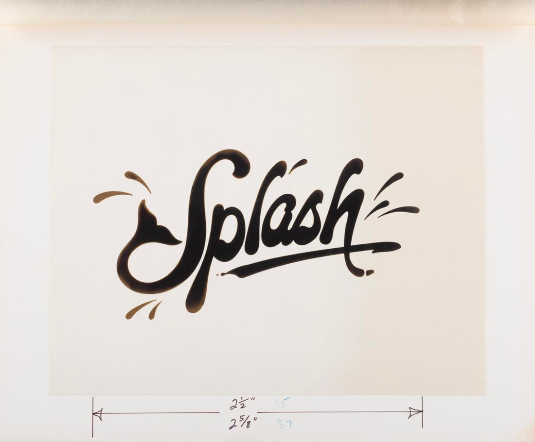 A “Splash?? DVD Title Logo. - 2