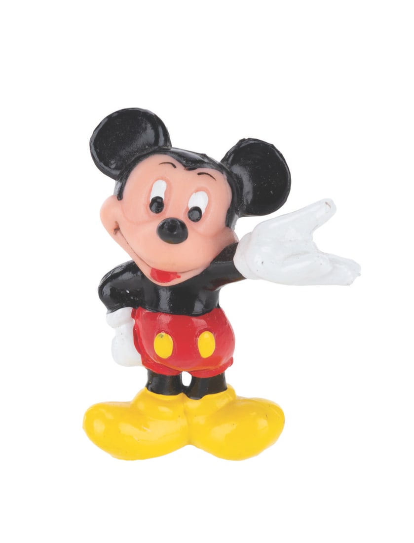 A "Ta-Dah!" Mickey Mouse Figurine. (1 of 5)