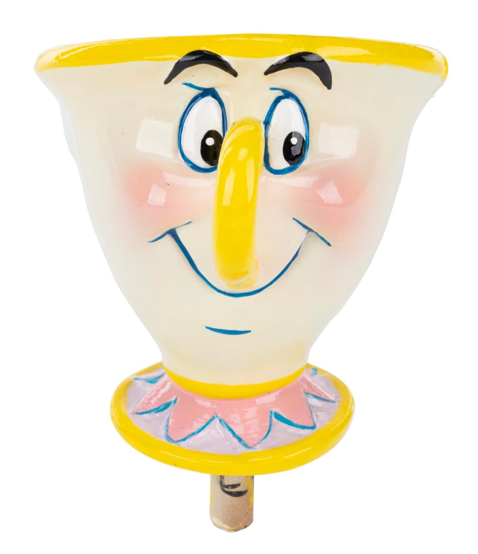 A Chip "Beauty and the Beast" Disney Store Display Figure. (1 of 4)