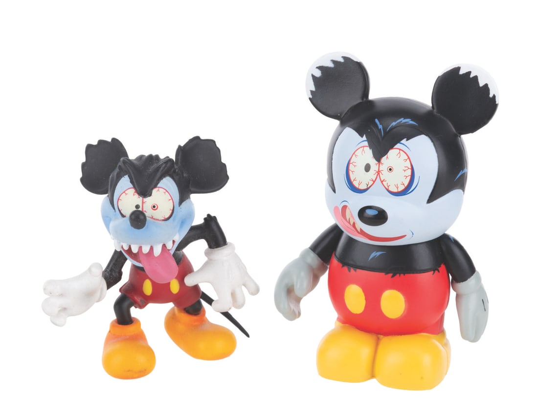 A Pair of Mickey Mouse "Runaway Brain" Figures. (1 of 12)