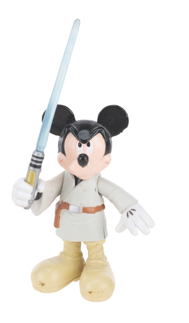 A Jedi Mickey Mouse Figure. - 2