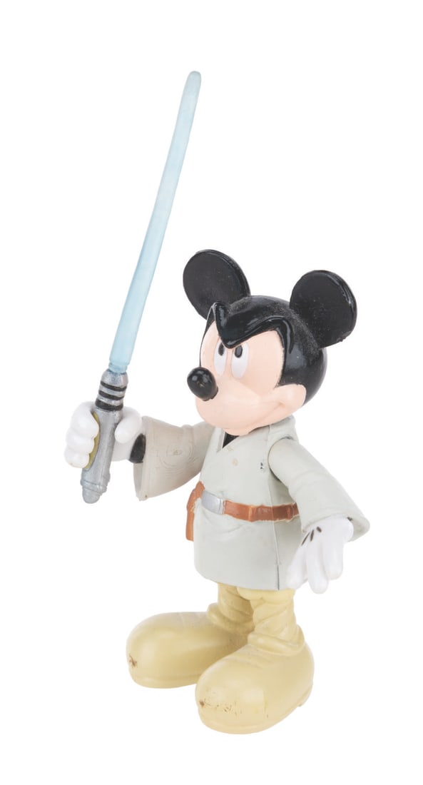A Jedi Mickey Mouse Figure. - 3