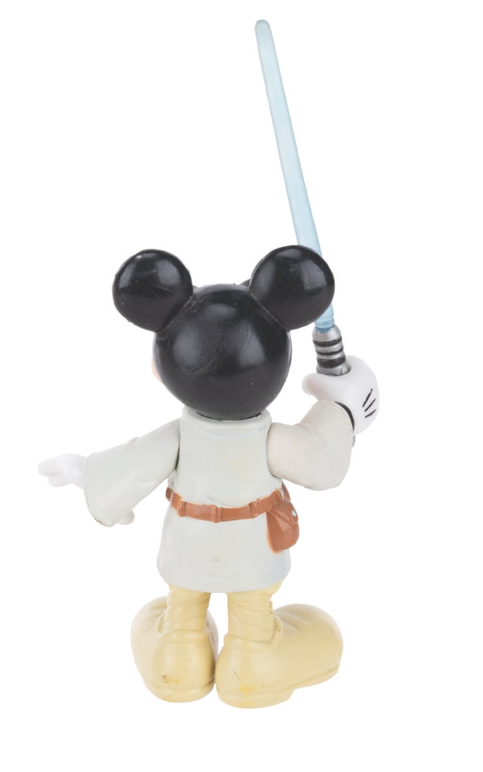 A Jedi Mickey Mouse Figure. - 4