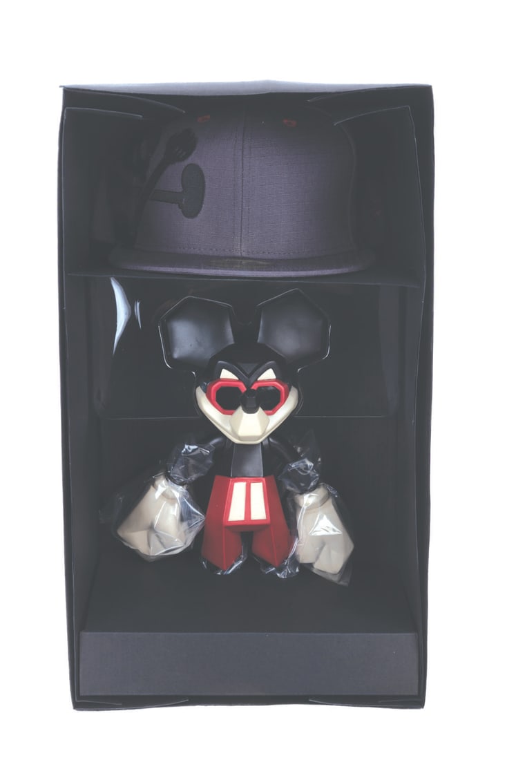 A Large Block28 Mickey Mouse Figure Set. - 3