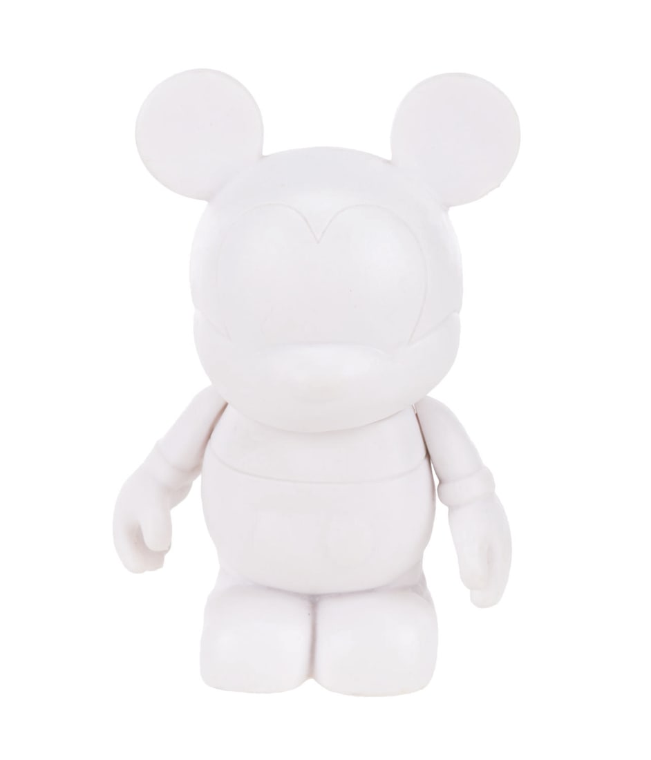 A Blank Mickey Mouse Vinylmation Figure.: (Disney, 2000s) A blank white Vinylmation Mickey Mouse figure. Standing 3.25" tall the figure is in very good condition.