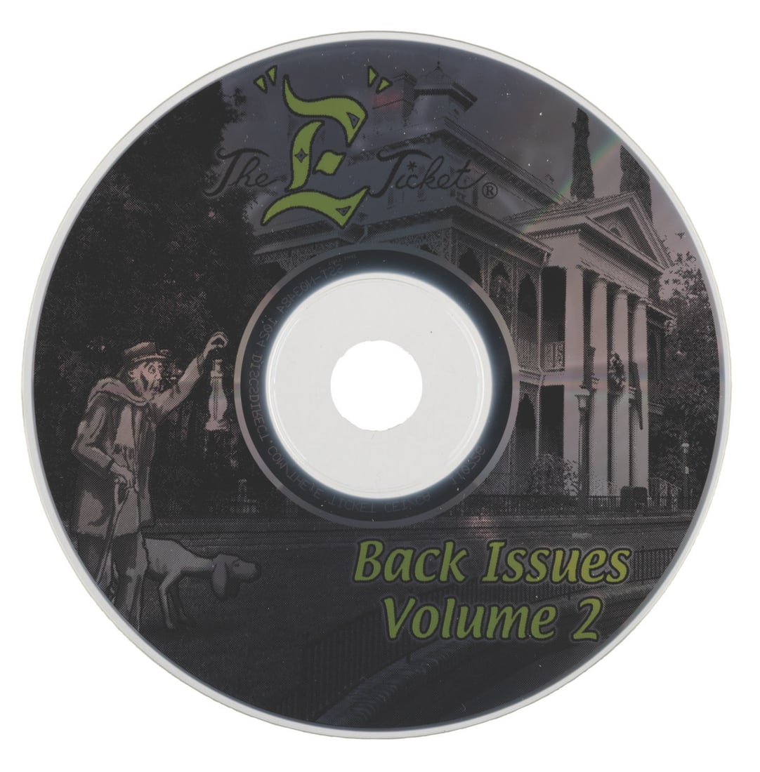 The "E" Ticket Magazine Volume 2 Back Issue CD-Rom. - 3