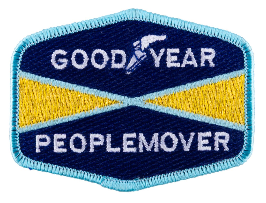 A Disneyland Goodyear PeopleMover Patch. (1 of 1)