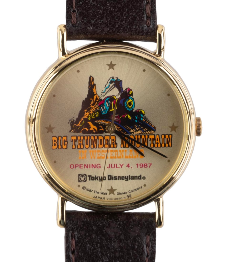 A Tokyo Disneyland Big Thunder Mountain Opening Day Watch. (1 of 2)