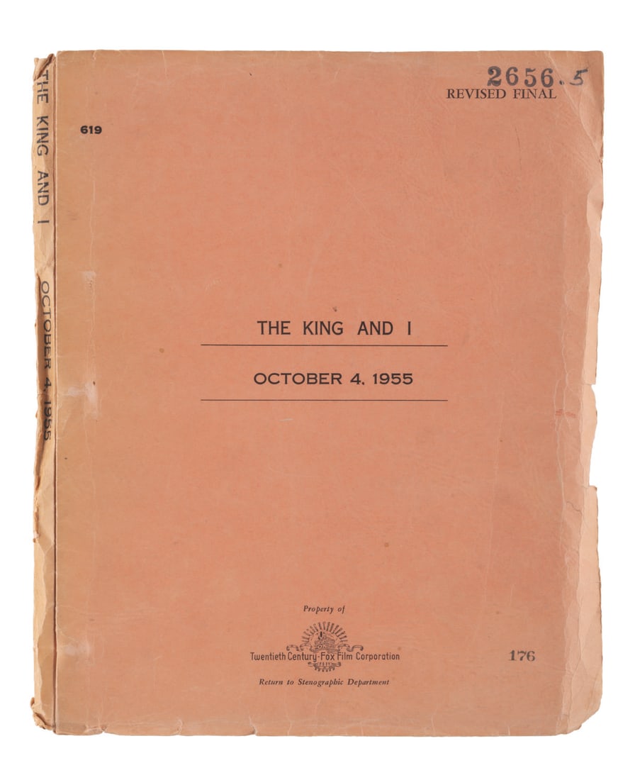 A "The King and I" Revised Final Script.