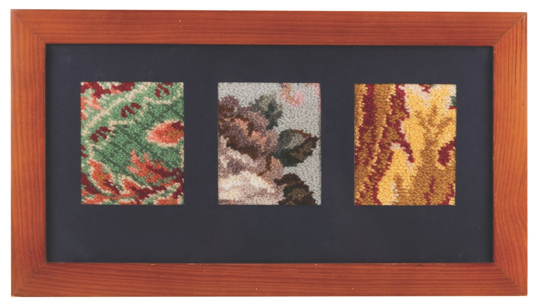 A "Titanic" Carpet Samples Collection. - 2