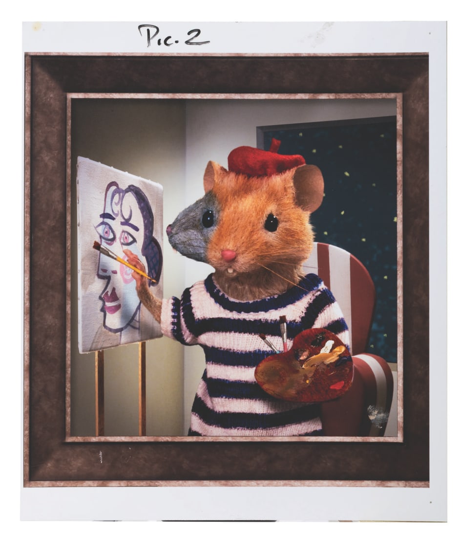 A "Dinner for Schmucks" Picasso Diorama Set. - 2