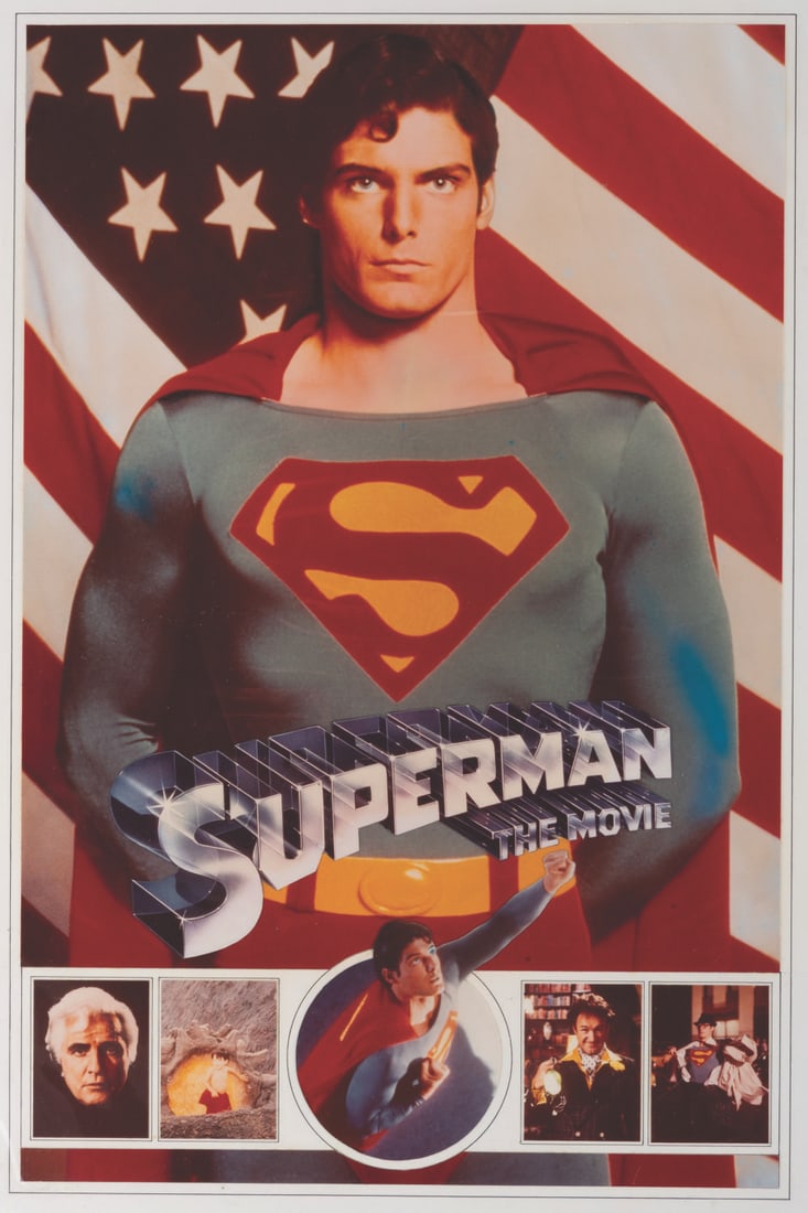 A "Superman: The Movie" Poster Production Proof. (1 of 2)