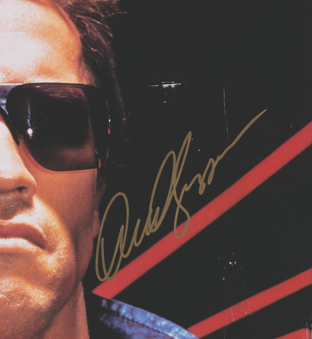 A Multi-Signed "The Terminator" One-Sheet. - 3