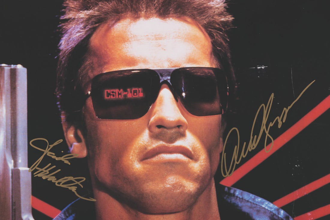A Multi-Signed "The Terminator" One-Sheet. - 4