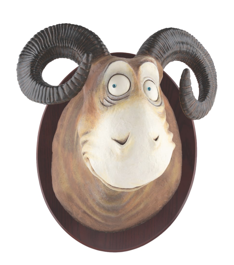 A Dr. Seuss Unorthodox Taxidermy Goo-Goo-Eyed Tasmanian Wolghast. (1 of 5)