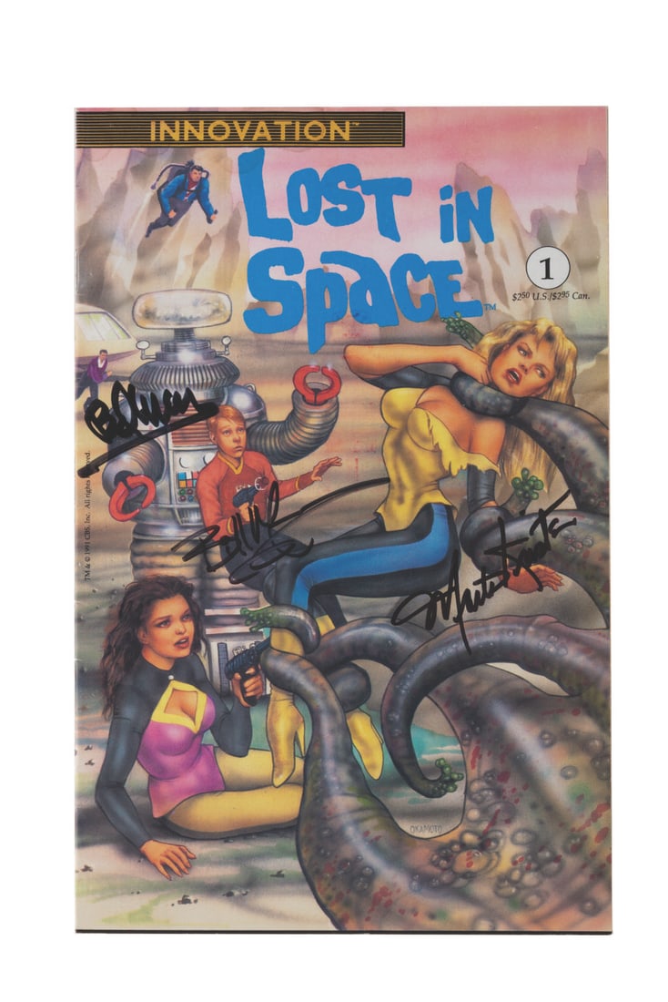 A Multi-Signed "Lost in Space" Comic Book. (1 of 7)