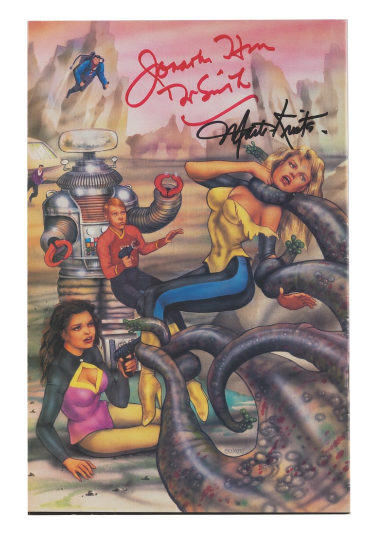 A Multi-Signed "Lost in Space" Comic Book. - 5